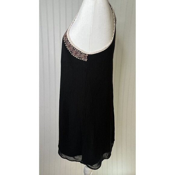 House of Harlow 1960 June Revolve Black Embroidery Keyhole Back Mini Dre… - Picture 4 of 16